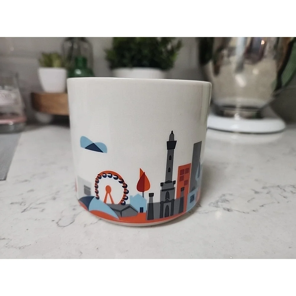 STARBUCKS 2015 Chicago You Are Here Collection Coffee Tea Mug Cup 14oz MINT